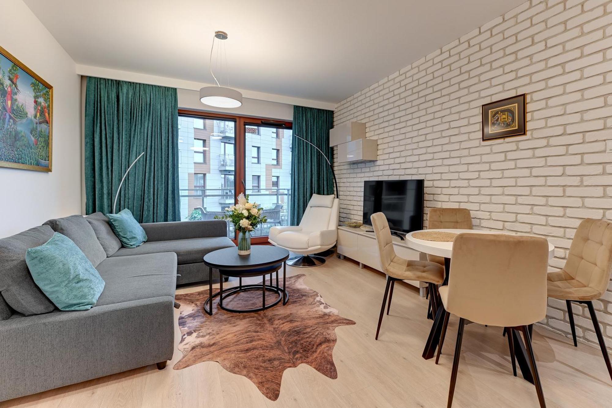 Apartmán Blue Mandarin Island Gdaňsk Exteriér fotografie