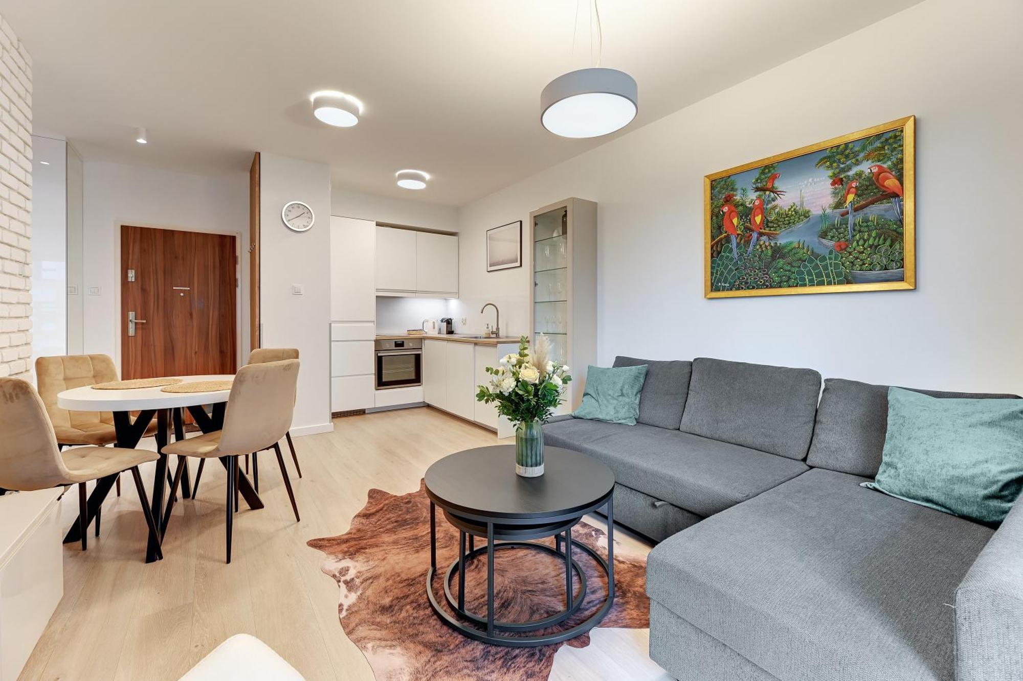 Apartmán Blue Mandarin Island Gdaňsk Pokoj fotografie